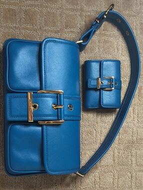 Michael Kors Colby Shoulder Bag With Matching Wallet